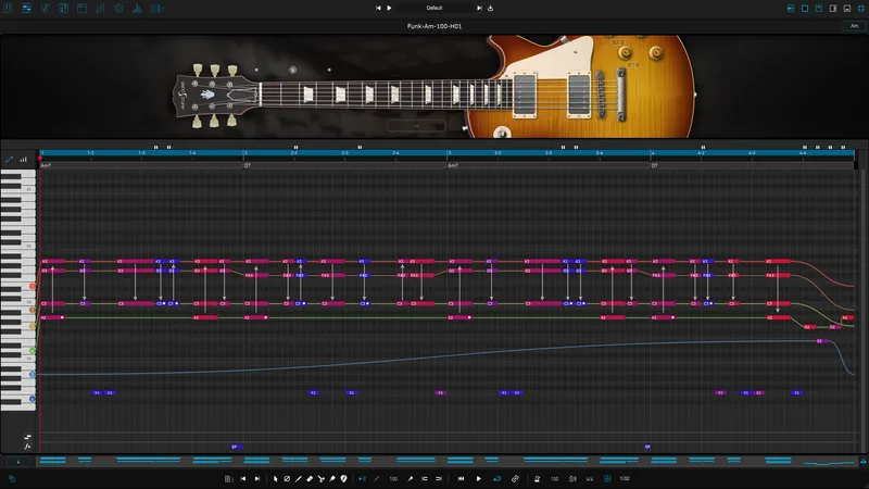 Ample Guitar V4アップデート!Rifferの進化、ストラムノート追加、演奏弦の可視化など多機能化